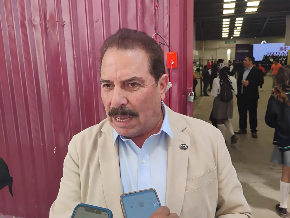 Alejandro Sánchez Ramírez, presidente del Consejo Coordinador Empresarial de Hidalgo .