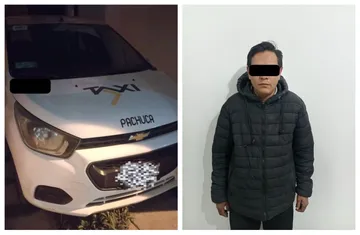 Mineral de la Reforma: robó gasolinera y fue detenido en Los Encinos; usó un taxi para huir