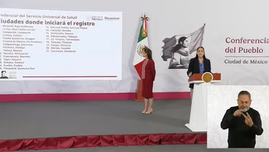 Sheinbaum en la mañanera