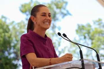 Claudia Sheinbaum inaugura Central Ciclo Combinado Salamanca de la CFE