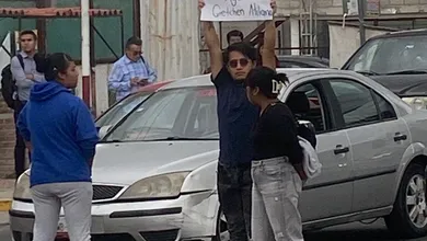 bloqueo en la México Pachuca Tizayuca