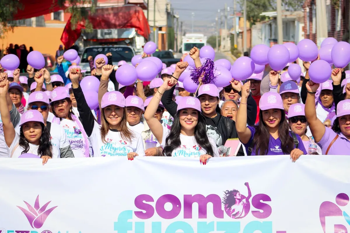 Zempoala conmemora el Día Internacional de la Mujer con actividades culturales y deportivas