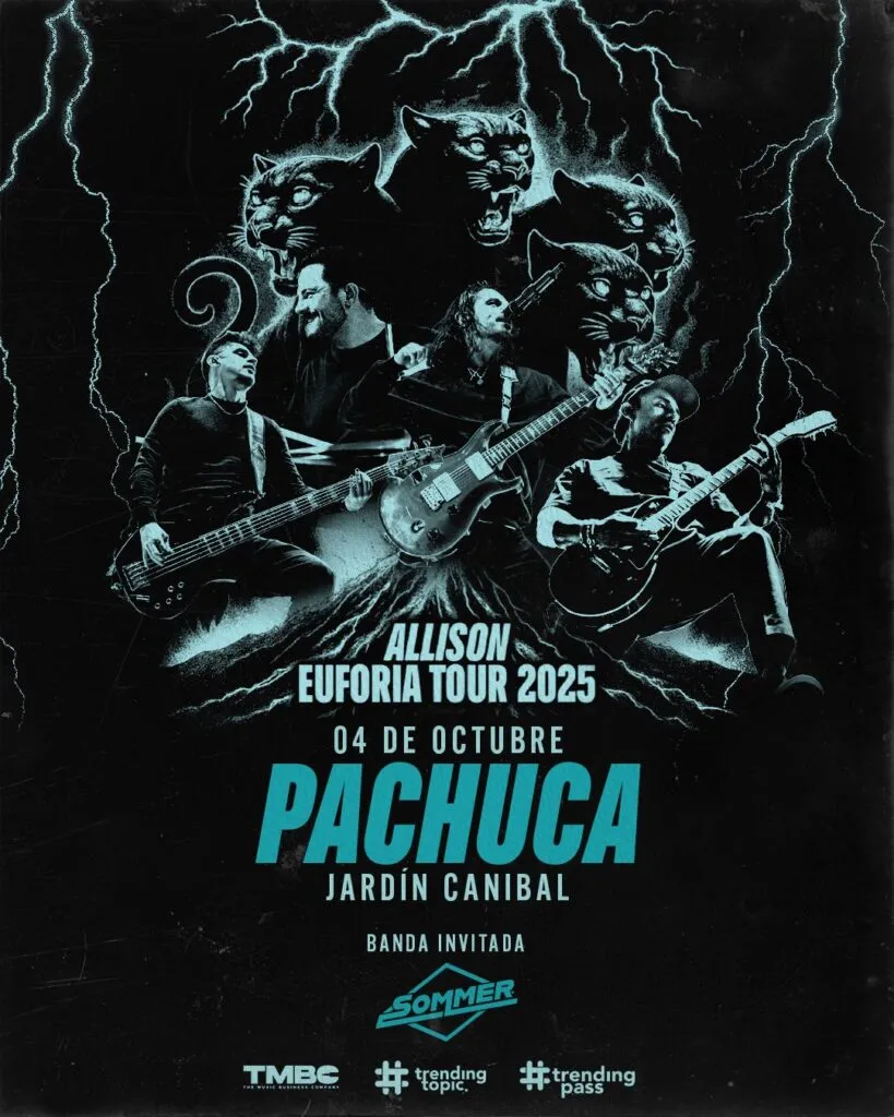 Allison llega a Pachuca con su Euforia Tour: concierto en el Jardín Caníbal