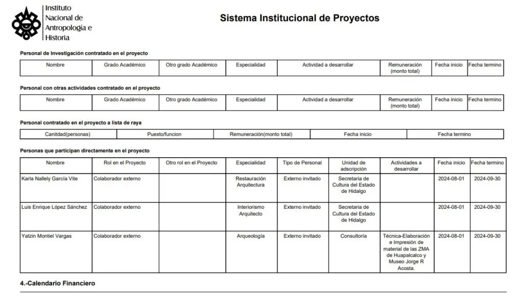 Conflicto de interés en INAH Hidalgo: asignan proyectos de Huapalcalco y Tula a consultoría vinculada a funcionarios