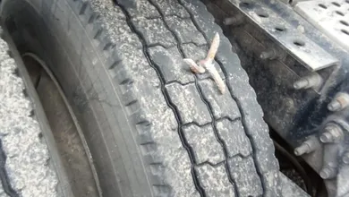 Carretera de Huichapan donde automovilistas reportaron la presencia de “poncha llantas”