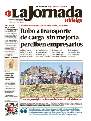 La Jornada Hidalgo | 22 de marzo de 2026