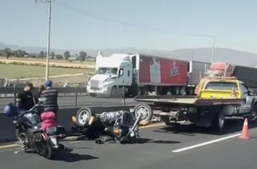 Autopista Arco Norte: muere motociclista tras perder el control de su vehículo