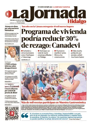 La Jornada Hidalgo | 05 de abril de 2026