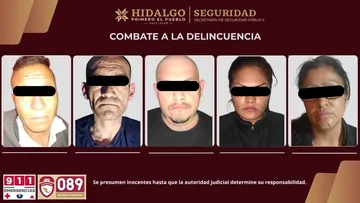 Así fue el operativo que desmanteló dos puntos de droga en Pachuca: hay cinco detenidos