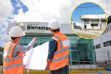 Banco del Bienestar en Tepeapulco: lleva 70% de avance de construcción