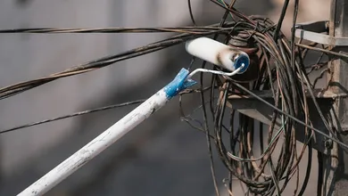 hombre se electrocuta mientras pintaba una casa en Actopan