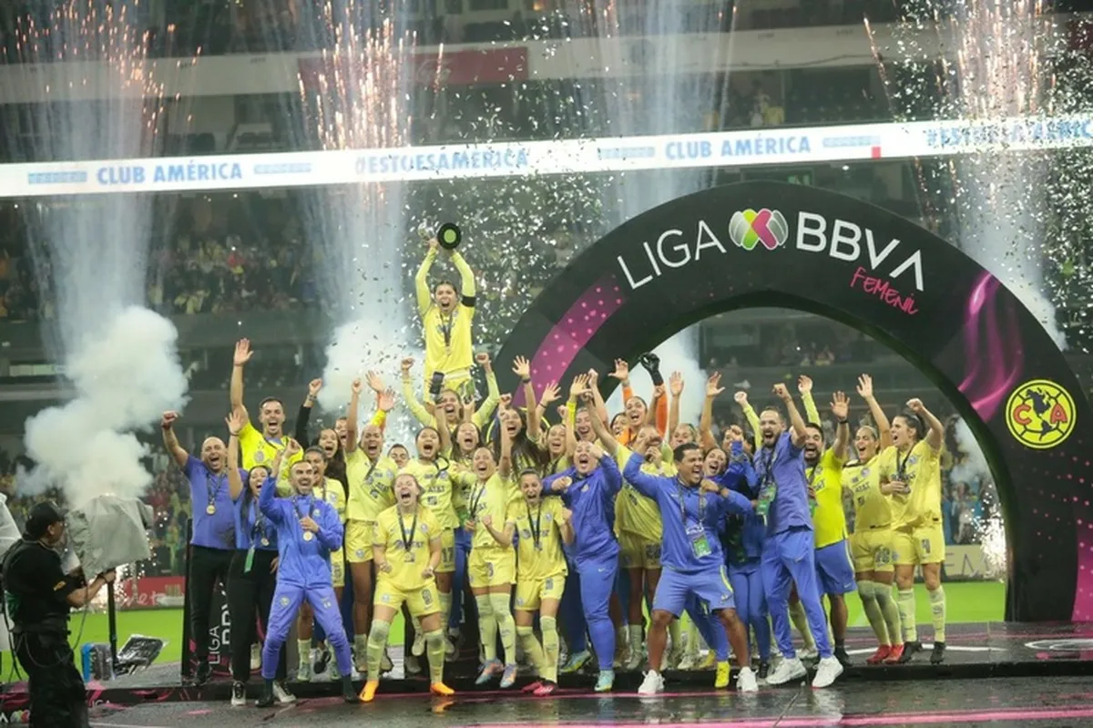 América conquista su segundo título de Liga Mx Femenil