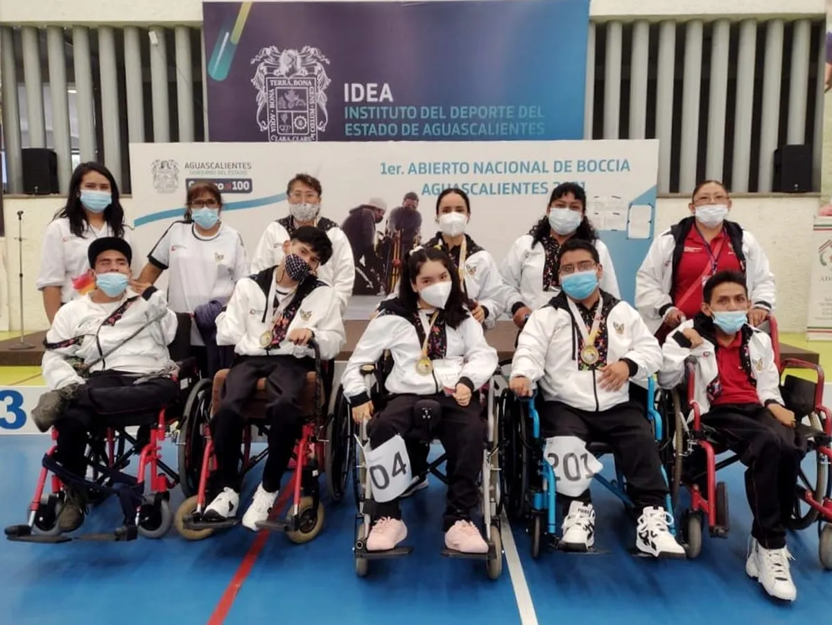 Hidalgo logra oro en el Primer Abierto Nacional de Boccia