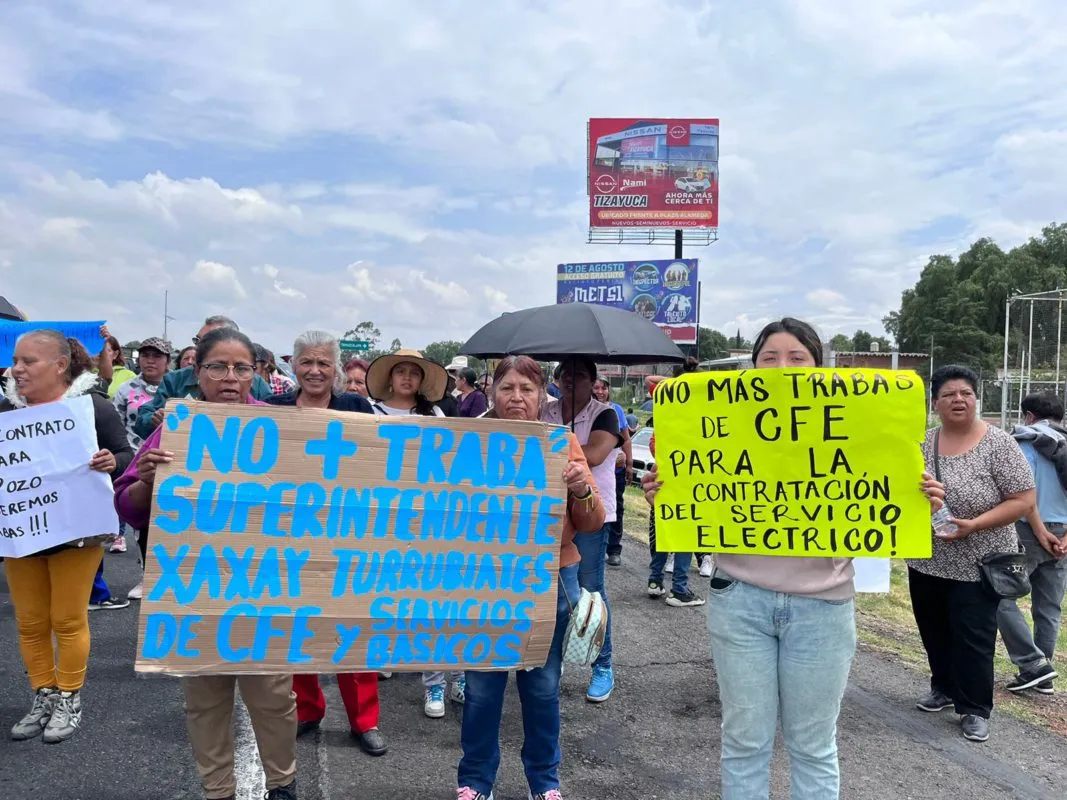 Bloqueo en la autopista México-Pachuca: esto piden los manifestantes
