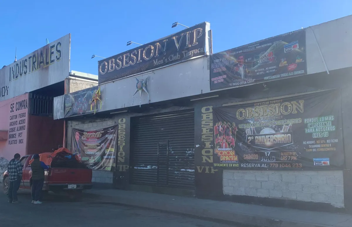 Atacan a bar ‘Obsesion VIP’ en Tizayuca