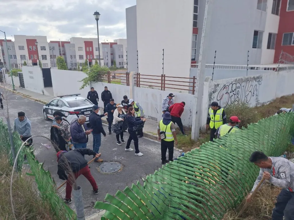 Tizayuca suma 40 reuniones vecinales; reportan trabajos en Fuente Caoba