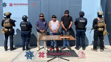 SSPH recupera tractocamión robado con 24 toneladas de polímero