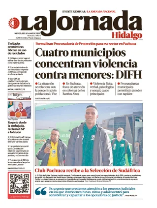 La Jornada Hidalgo | 03 de junio de 2026