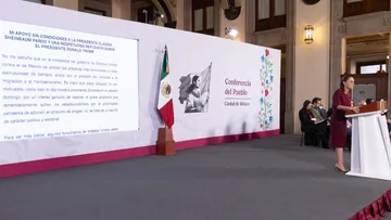 Claudia Sheinbaum agradeció el respaldo expresado por AMLO en una carta sobre la relación entre México y Estados Unidos.