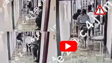Video revela cuando goteras huyen de hotel en CDMX tras la muerte de un joven. Escaparon en camioneta rumbo al Edomex.