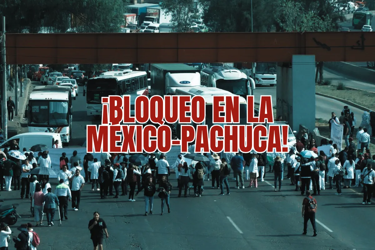 Conoce los detalles del bloqueo en la México-Pachuca este lunes y las rutas alternas para evitar retrasos en tu viaje.