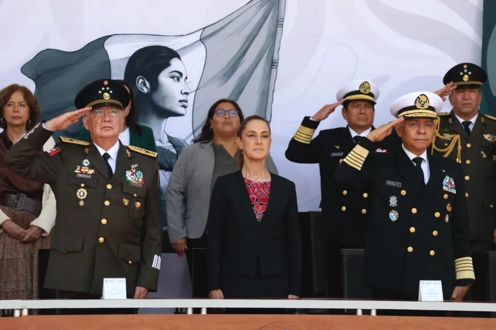 Claudia Sheinbaum conmemora  el 178 aniversario de la gesta heróica de los Niños Héroes de Chapultepec