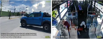 Auto particular provoca frenado de unidad del Transporte Metropolitano; hay una persona lesionada