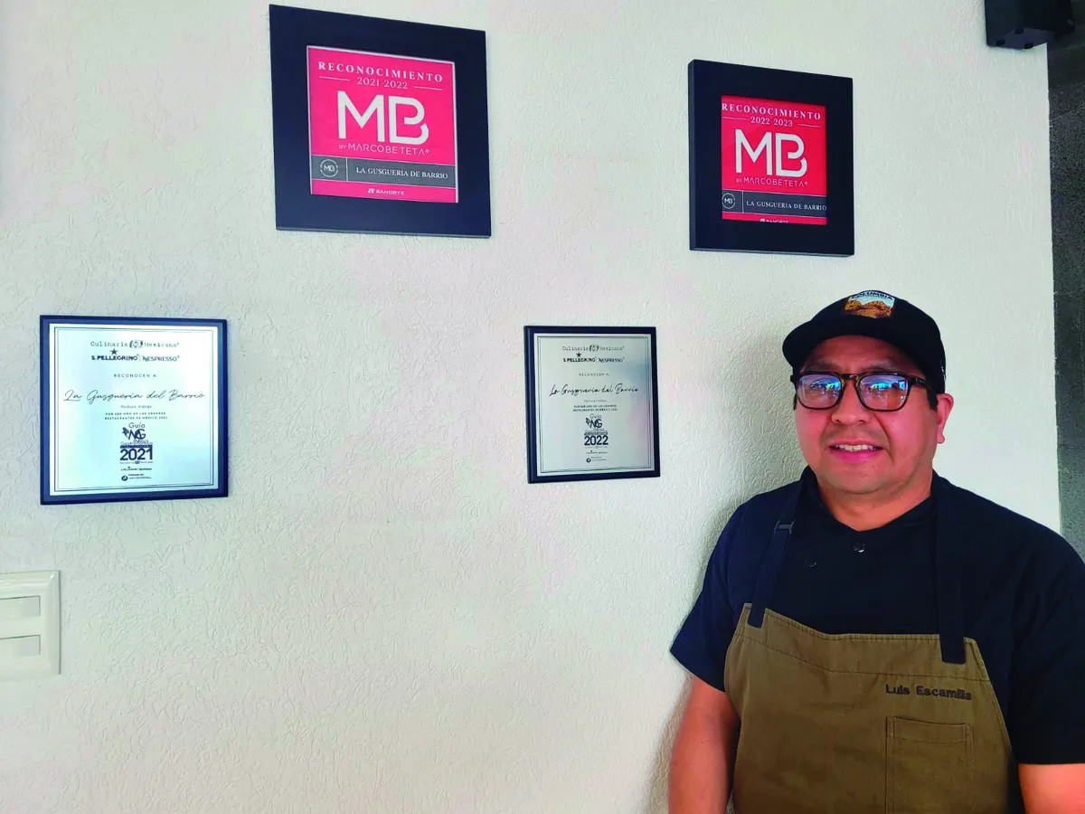 Luis Escamilla, de lavaplatos a empresario gastronómico