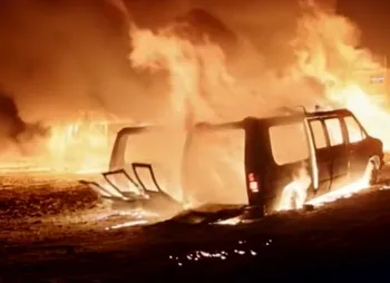 Camionetas huachicol Tlapacoya