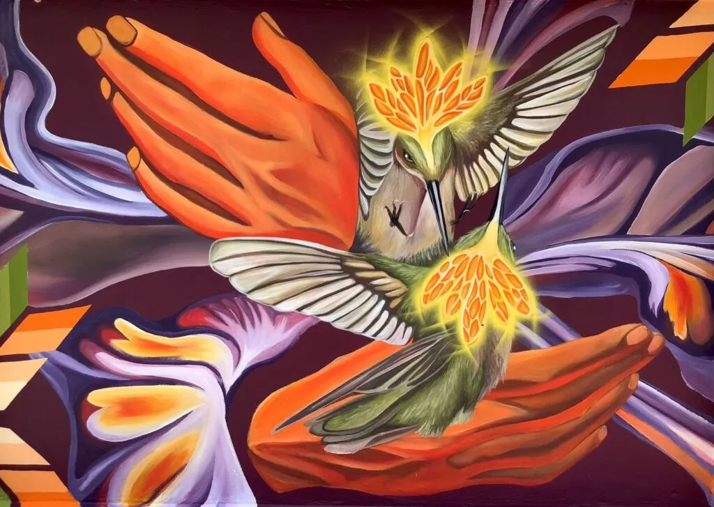 Inauguran mural “La danza de la vida” en Molango De Escamilla