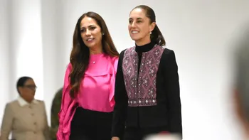 La presidenta también hizo referencia a la relación de trabajo que mantiene con la gobernadora de Guanajuato, Libia Dennise García.