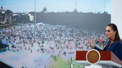 Sheinbaum investigará abusos en marcha y acusa que hubo intención de provocar a la policía para simular represión en México.