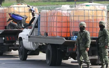 Desmantela Guardia Nacional centro clandestino de distribución de huachicol
