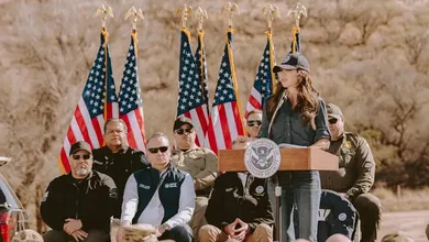 Donald Trump, Kristi Noem, Markwayne Mullin, Seguridad Nacional, Estados Unidos, política de Estados Unidos, gabinete de Trump, DHS, cambios en el gobierno de Estados Unidos, seguridad fronteriza, migración en Estados Unidos