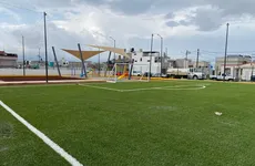 Después de 20 años de abandono, vecinos de Los Tuzos por fin ven transformado un espacio que parecía olvidado. Así quedó el nuevo parque