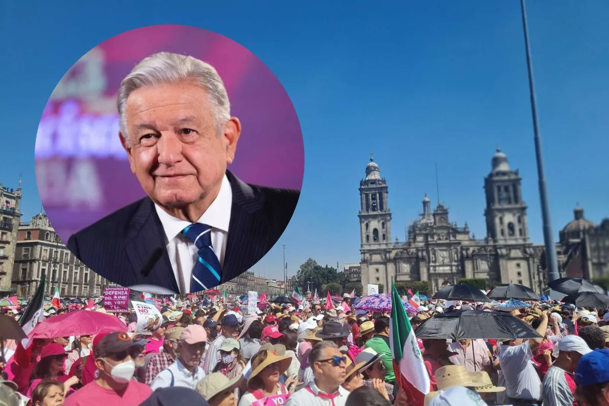 Grupo reaccionario convocó a la marcha de ayer: AMLO