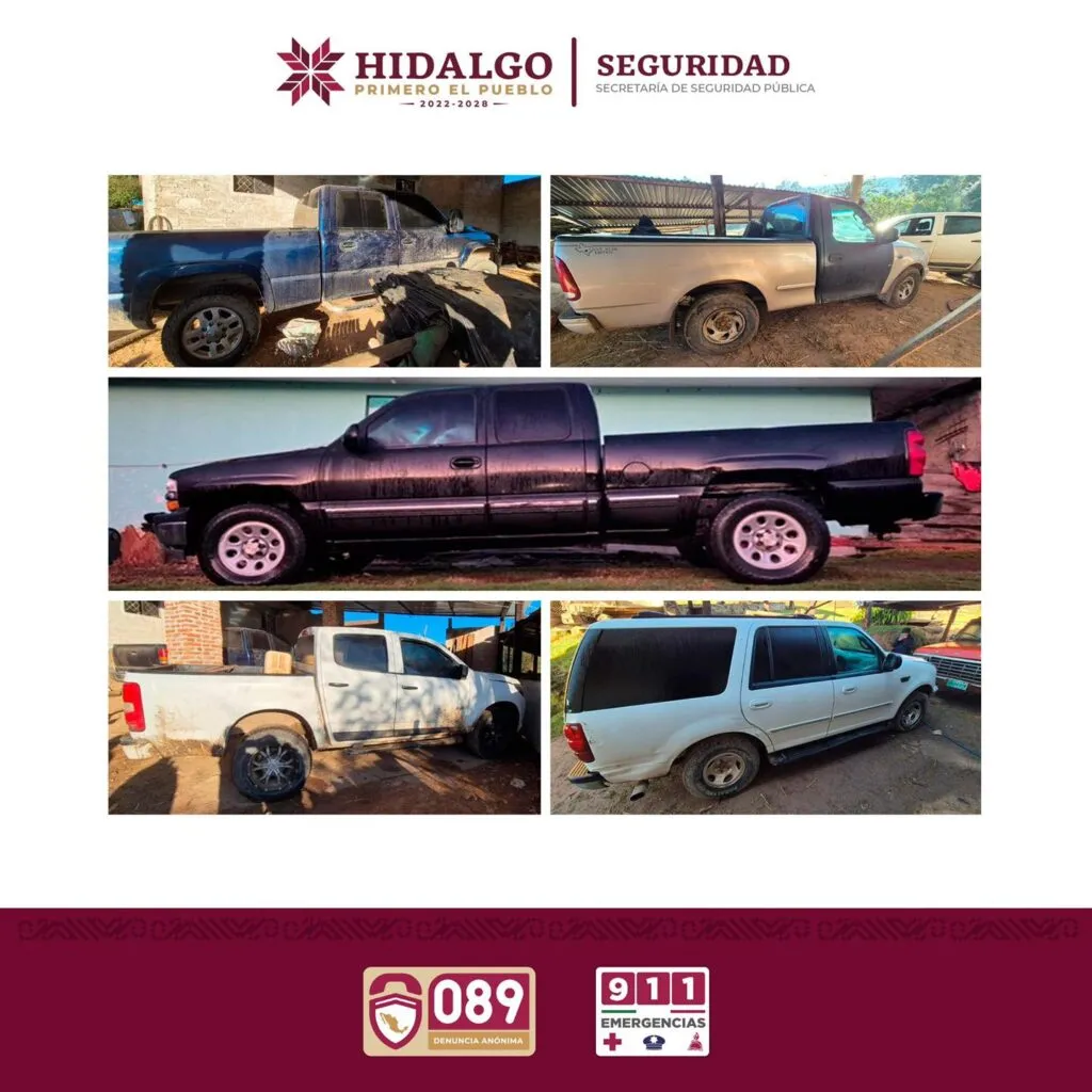 Operativos en Cuautepec aseguran hidrocarburo, drogas y armas