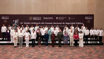 Sheinbaum llama a gobernadores a trabajar en coordinación a favor de la seguridad