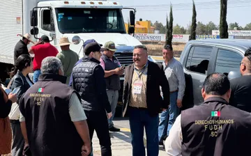 Ayuntamiento de Tizayuca investiga detención de operadores de camiones