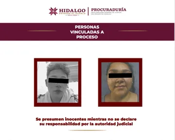 Vinculan a proceso a dos por desaparición agravada; restos de la víctima aparecieron en Mineral de la Reforma