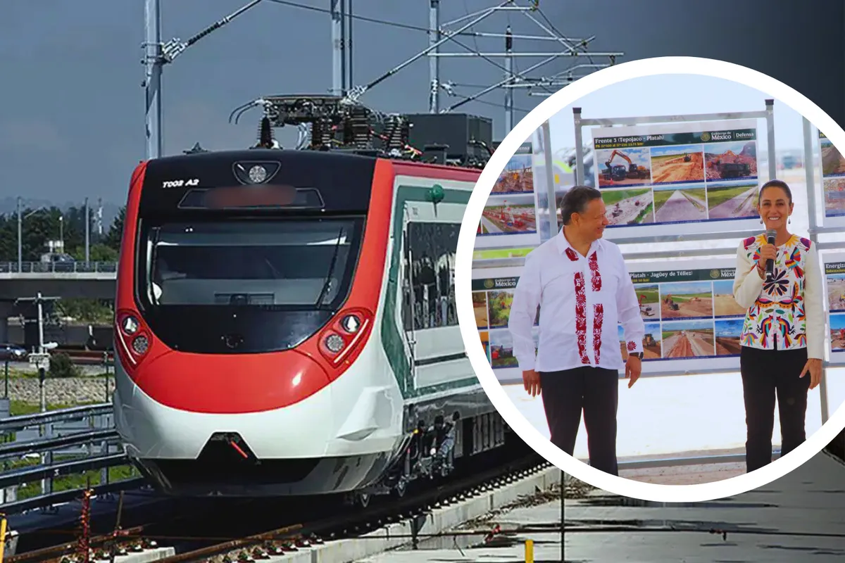 DETALLES EXCLUSIVOS: Sheinbaum revela nuevas cosas sobre el tren AIFA Pachuca