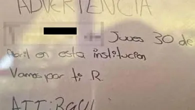 Mensaje amenza