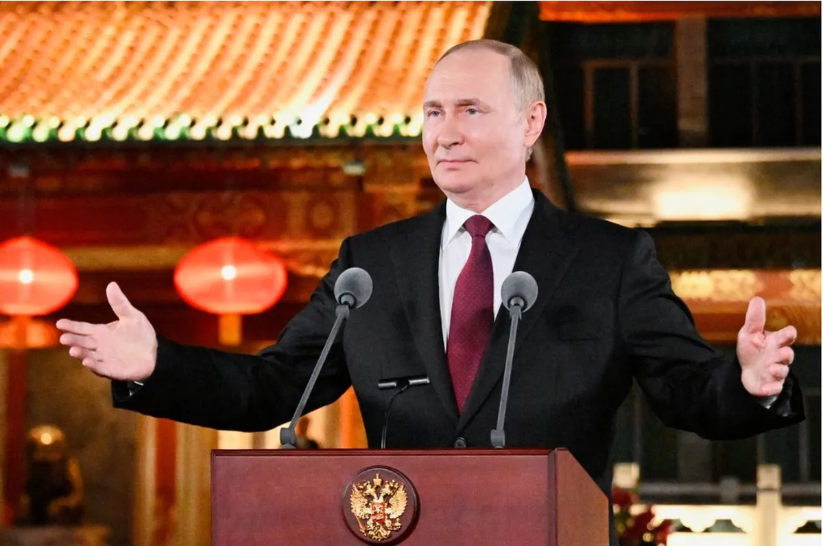 Vladimir Putin presidente de Rusia