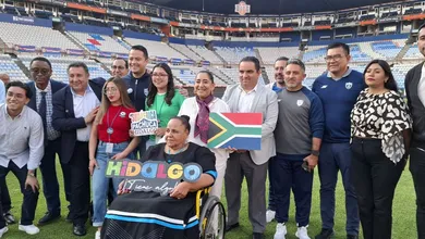 Autoridades turísticas y embajadora de Sudáfrica