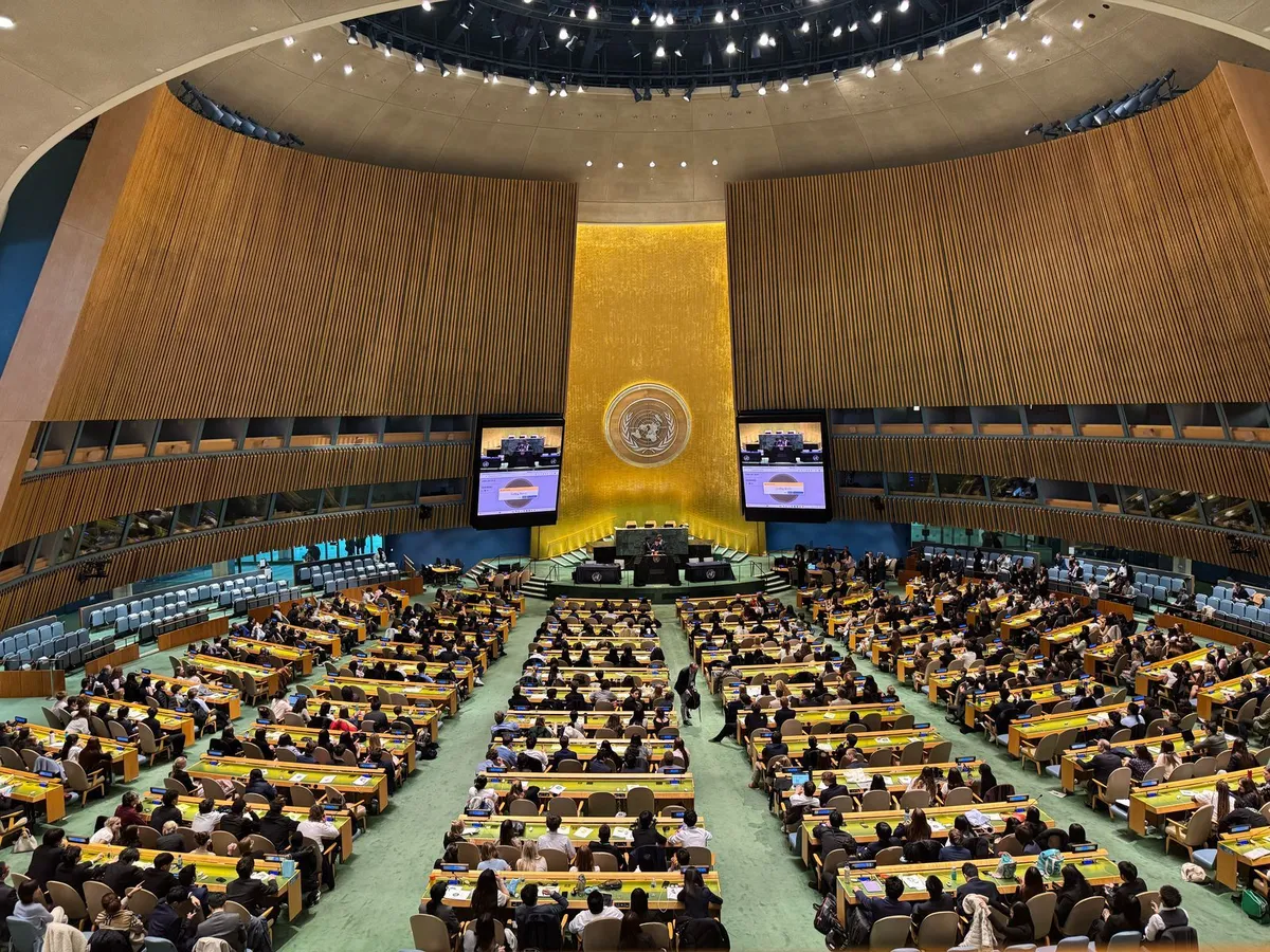Simey Olvera resalta logros en perspectiva de género ante la ONU