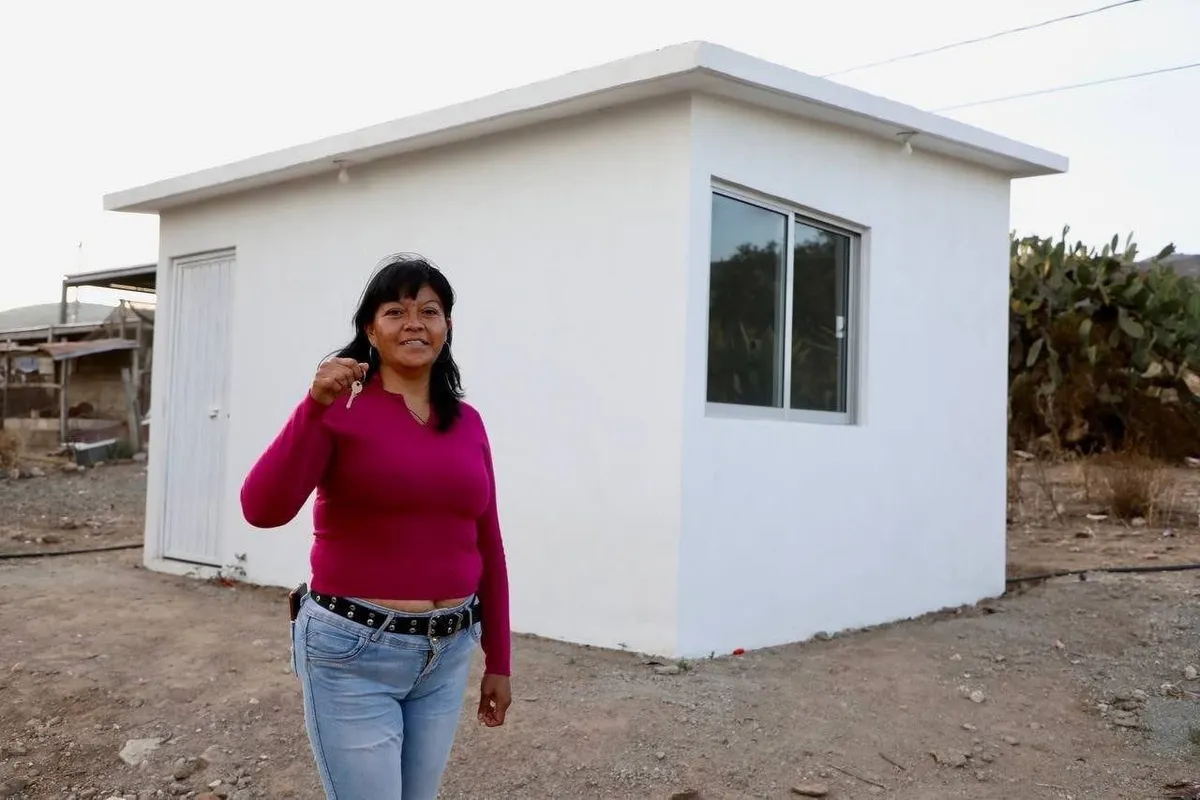 Entrega Israel Félix obra pública en San Fernando Chacón y Carboneras