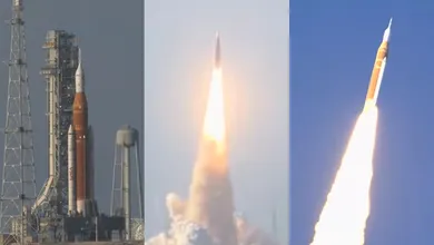 Despegue de la misión tripulada Artemis II: astronautas viajan a la órbita lunar y marcan el regreso humano a la Luna.