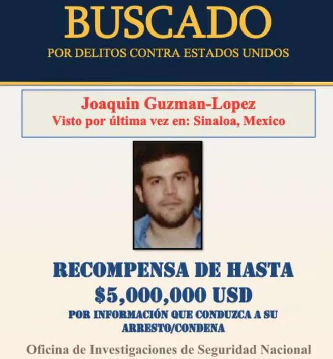 Joaquín Guzmán López, hijo del Chapo, es detenido en EU
