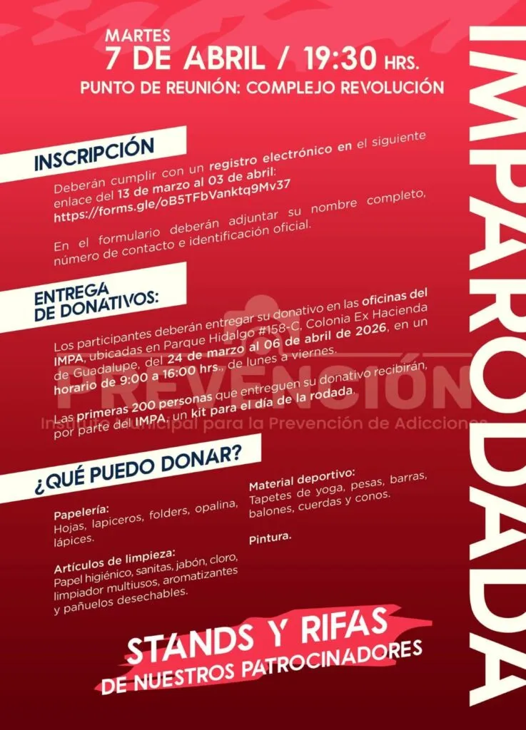 Rodada nocturna en Pachuca: fecha, horario y cómo participar