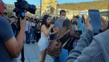Así fue la visita de Lizbeth Rodríguez para exponer “infieles” en Pachuca
